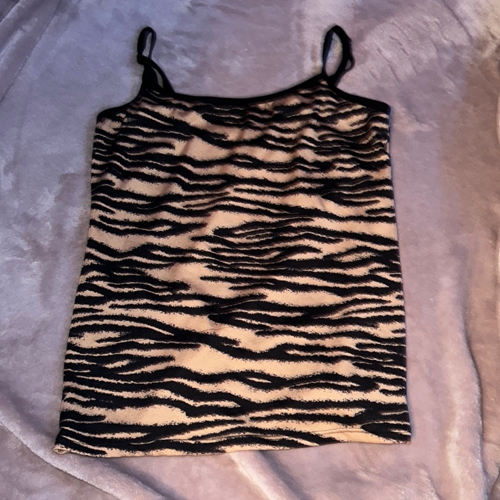 cute zebra tank
